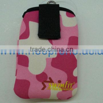 Neoprene Cell Phone Cover for Camo Fabric