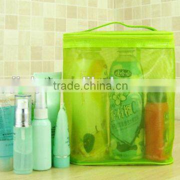 wholesale mesh cosmetic makeup bags for girl