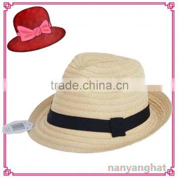 New Design Man Cheap homburg beach sun panama fedora Straw Hat