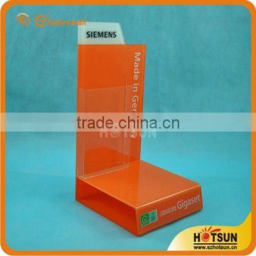 Colorful printing acrylic digital product display stand / display shelf