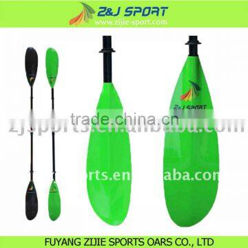 Split oval shaft adjustable Fiberglass sea kayak paddle