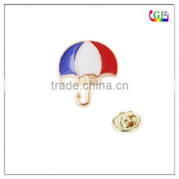 France flag color umbrella LAPEL PIN brooch