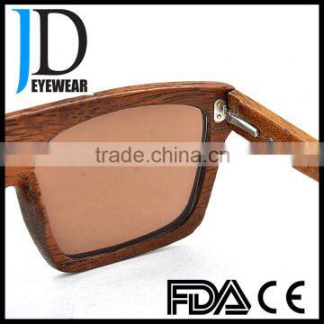Factory Directly Wholesale Simple Ultra-light Big Frame Not Expensive Wood Sunglasses