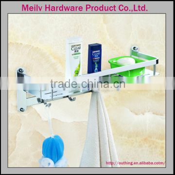 2016-2017 aluminium alloy bright finish bathroom towel rack with good price made in China