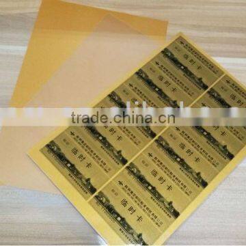 nolamination inkjet material of pvc visa card