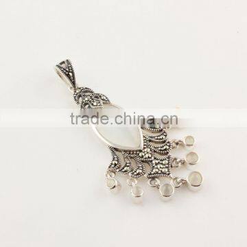 92.5 Silver Jewelry Dress Pendant Sterling Silver Necklace Jewelry