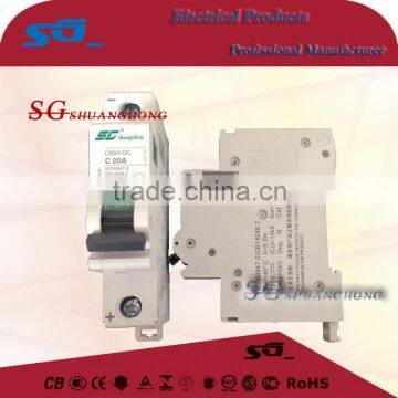 C65 The hot sales new products solar air circuit breaker/24V power circuit breake