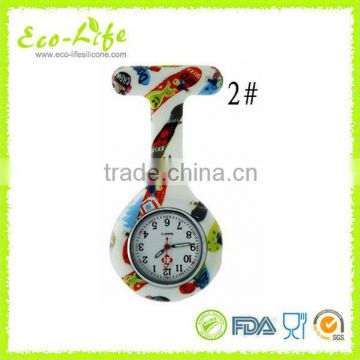 Factory Colorful Silicon Nurse Watch, Digital Nurse Watch, Doctor Watch, Pocket Watch