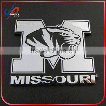 Missouri Tigers Metal Emblem