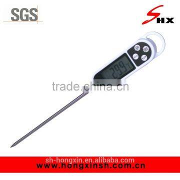 Multifunction meat cooking probe digital thermometer