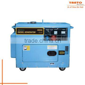 Yanto JJDE6500T Chinese diesel generator Silent diesel generator with 4 storke diesel generator engine