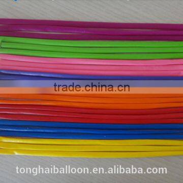 Tonghai latex long shaped magic balloon/long balloon