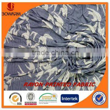 Printed Rayon Spandex Single Jersey Fabric photo-2