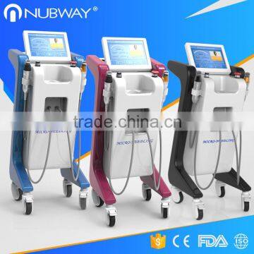 high frequency face lift fractional double microneedle machine