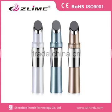 USB Rechargeable Ultrasonic Ionic Vibration Metal Head Facial massager device