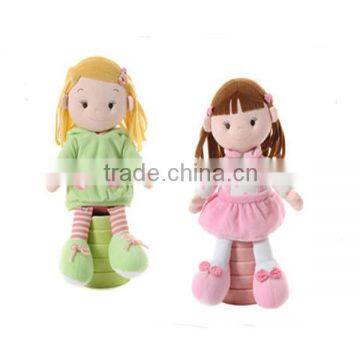 Cute stuffed plush doll for girls