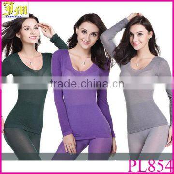 New Womens Full Body Shaper Seamless Tights Body SlimmingThin Thermal Underwear Set