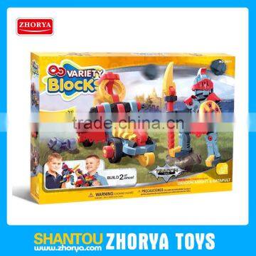 Zhorya New Hot EVA warrior building blocks kids toys