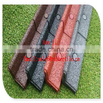 garden edge tile rubber border,Flexible Garden Edging Border,stylish borders