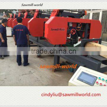 Logs Timber Sawing Band Saw Horizontal Multiple Heads Bandsaw HRBS6 photo-6
