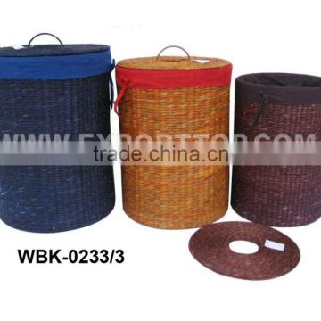 Competitive price water hyacinth storage basket