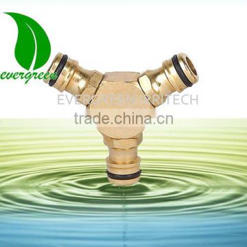 Garden y hose coupling