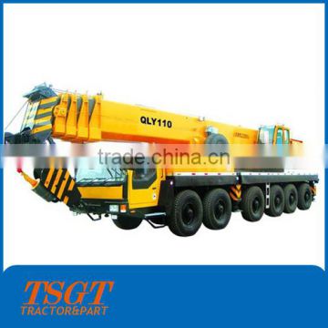 110 ton truck crane China factory supply full hydraulic system