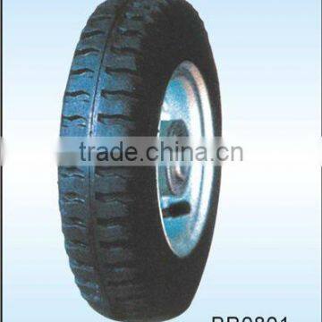 8"x2.50-4 RUBBER WHEEL SR0801