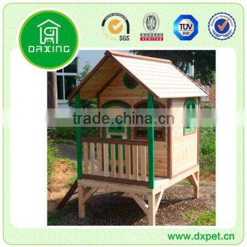 Waterproof Wooden Children Playhouse DXPH010