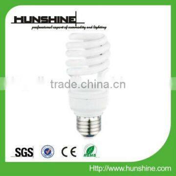 half spiral cfl energy saving lamps
