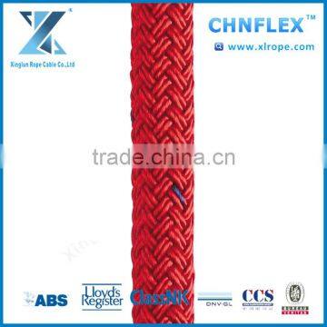 CHNFLEX 16mm Red Double Braided Polyamide Ropes Nylon Ropes