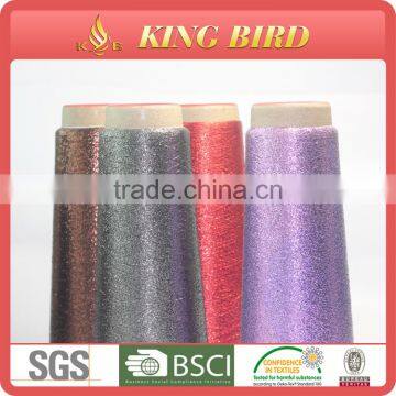 competitive twisted metallic yarn with multi color