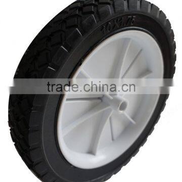 China Semi Pneumatic Rubber Tyre Wheel Tire, Hard Rubber,metal Wheel,wheelbarrow Tyre photo-2