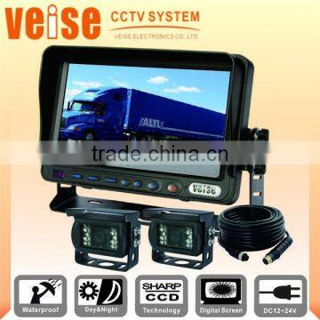 7inch CCTV Camera Kits for Trucks/Farm Tractor/Heavy Equipment/Fork-lifts/RV