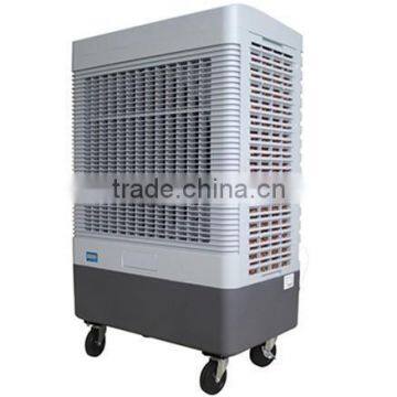 Portable evaporative outdoor water air conditioner/mobile air cooler
