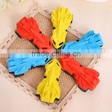 School Office Supply Reward 4x Simulated Cartoon Car Eraser photo-2