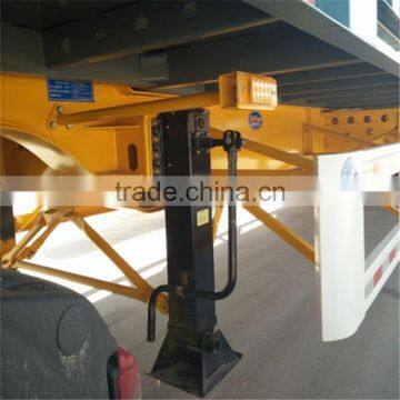 Cheap Price 40 Ton Low Bed Semi Truck Trailer for Heavy Duty Equipment Transport photo-5