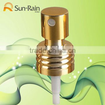 Best quality aluminum perfume atomizer sprayer pump 18/410