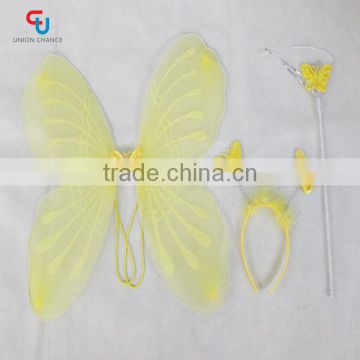 wholesale cheap colored artifical silk butterfly