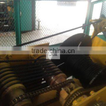 3 Strand Polypropylene Rope Making Machine for Security and Military Nets Use photo-2