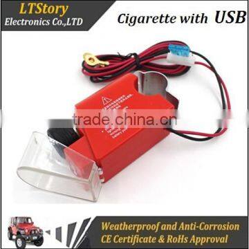 Motorcycle Cigarette Lighter USB Socket Charger