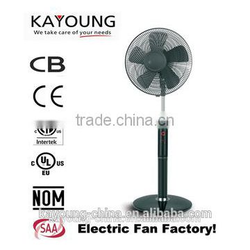 16" COX style Oscillation optional electric stand fan / industrial pedestal fan parts