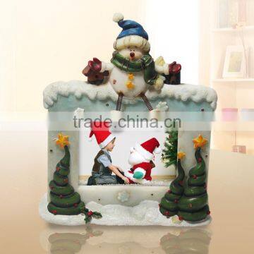 Custom Beautiful Resin Polyresin Christmas Photo Frame photo-3