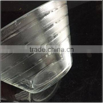 Glass Reusable Salad Bowl Set Made of Centrifugal Machine photo-2