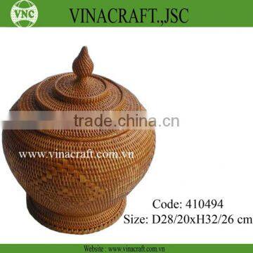 Rattan vase