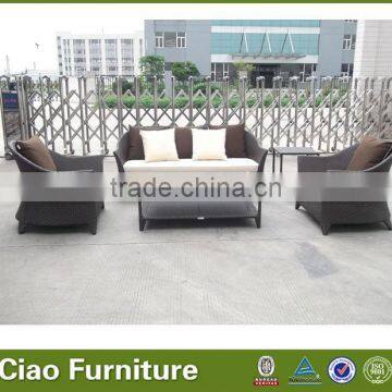 Fashional Garden Wicker Sofa Set Outdoor Rattan Table and Chair photo-2