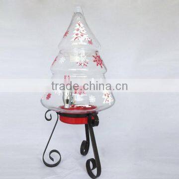 Holy Christmas Wholesale Glass Water and Beverage Dispenser With Water Faucet