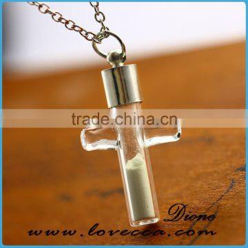 Luminous Glass Anchor Necklace Jewelry Cheap Jewelry Glow in the Dark photo-4