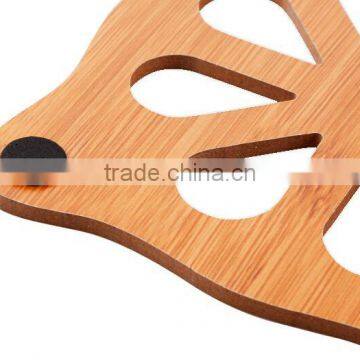 High Grade Cute Small Kichen Wood Tray for Cup photo-6