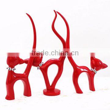 Wedding Gifts Lovely Dancing Lucky Cat Figurine Craft photo-3